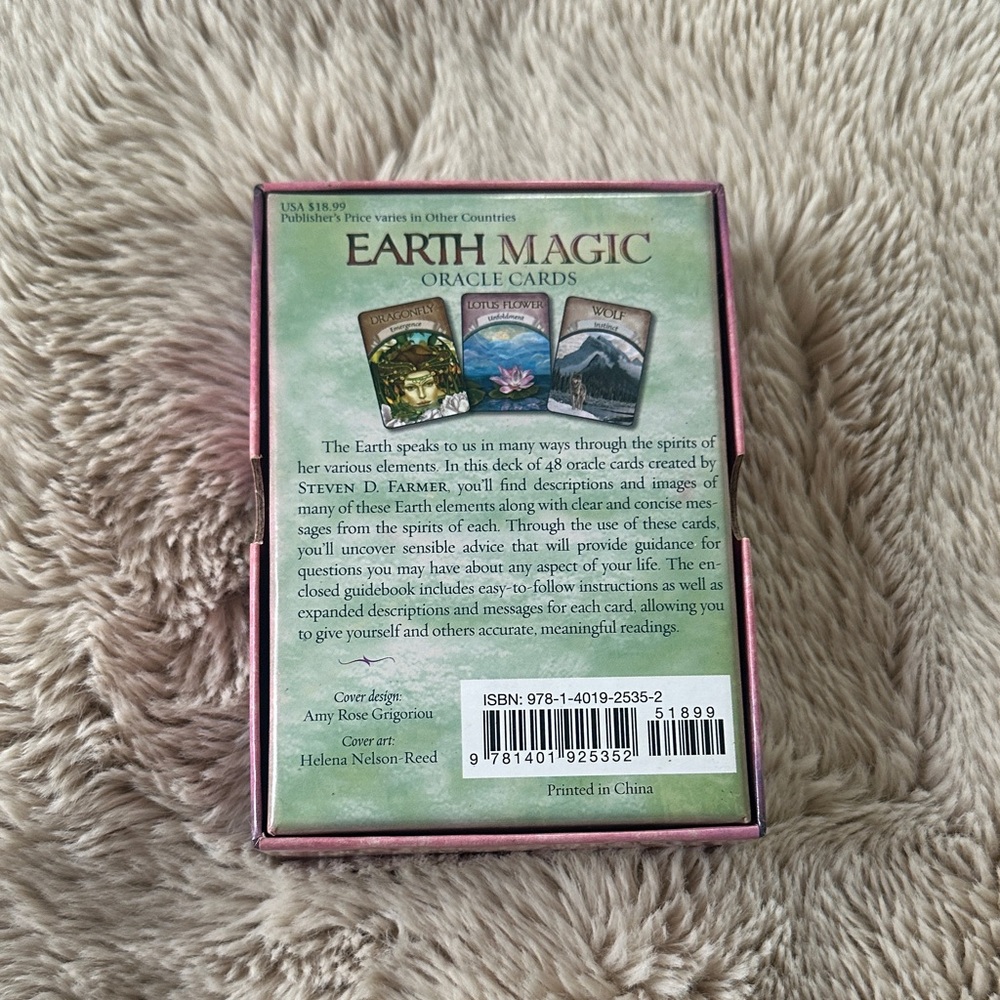 Earth Magic Oracle Cards by - Multicolor - Picture 2 of 2
